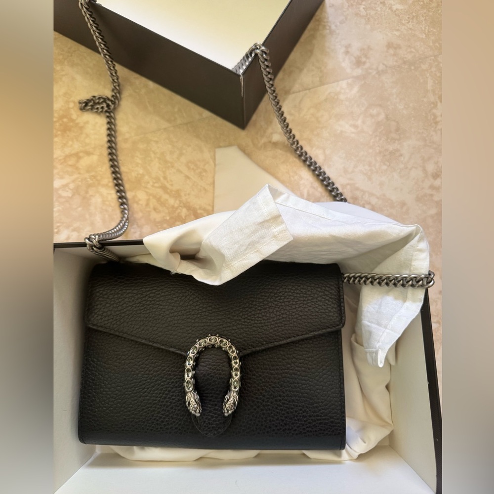Gucci | Black Gucci Dionysus Clutch/Crossbody bag | Pre-Owned